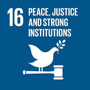 Peace & Justice SDG Icon