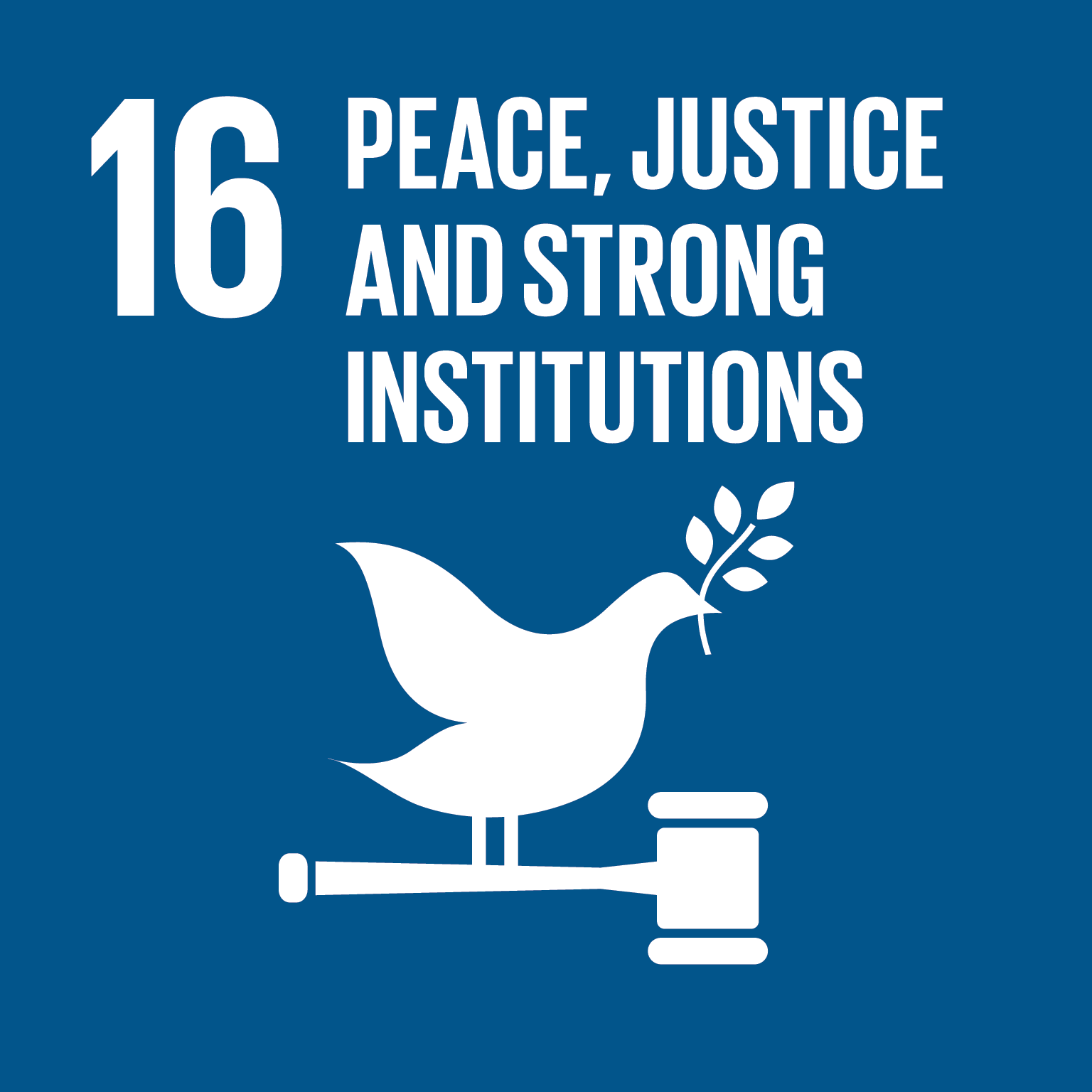 Peace & Justice SDG Icon